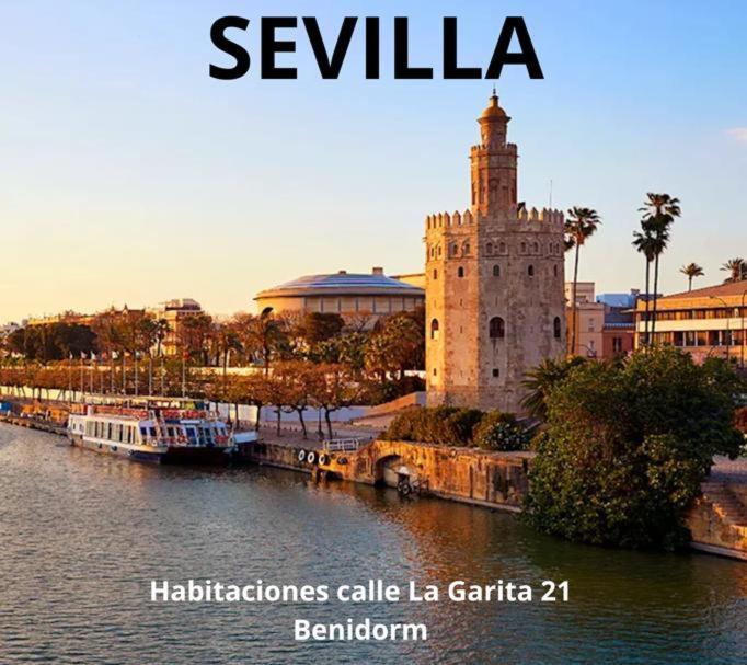 Habitacion Sevilla Бенидорм Экстерьер фото